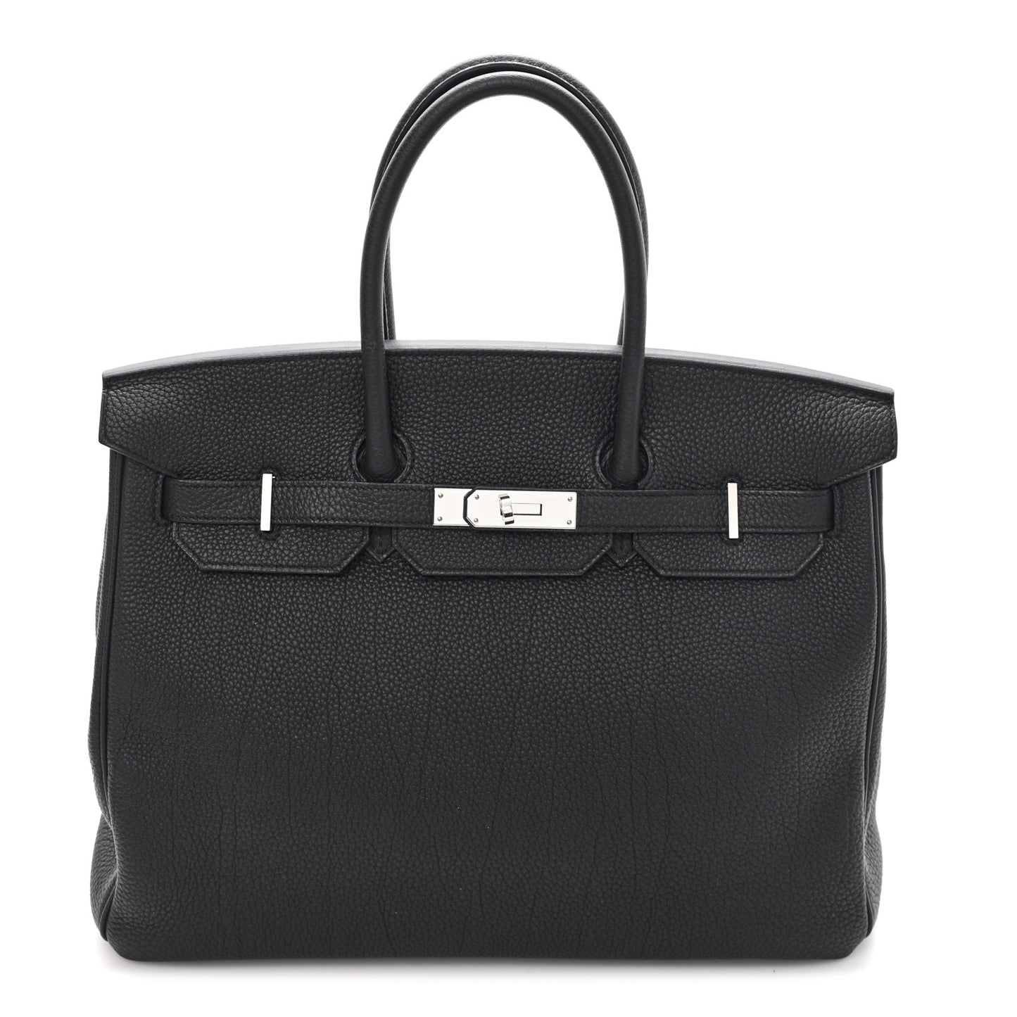 Togo Birkin 35 Black Black