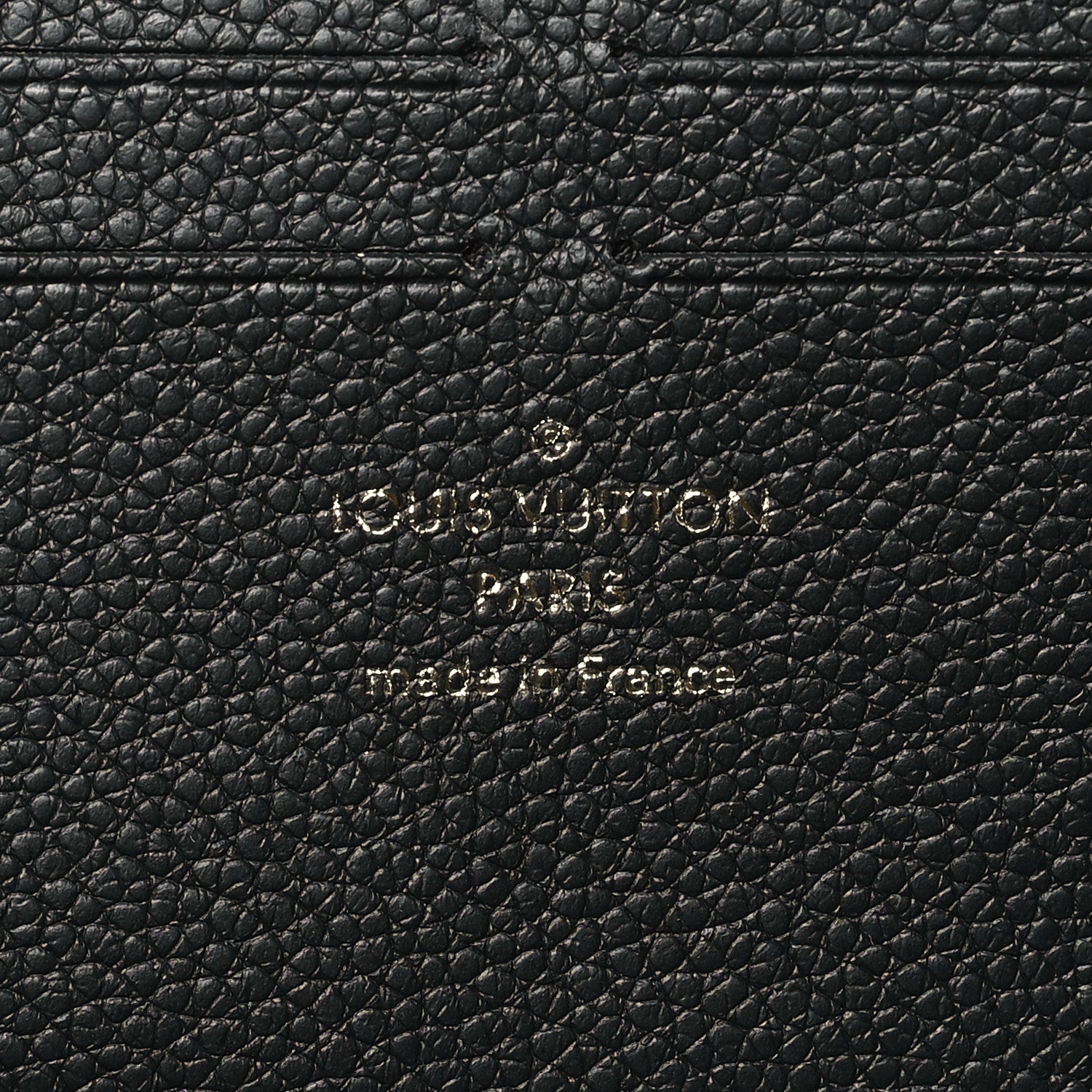 Louis Vuitton Empreinte Clemence Wallet Black 6 of 8
