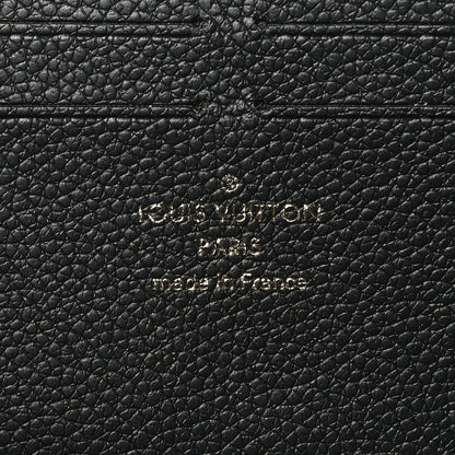 Louis Vuitton Empreinte Clemence Wallet Black 6 of 8
