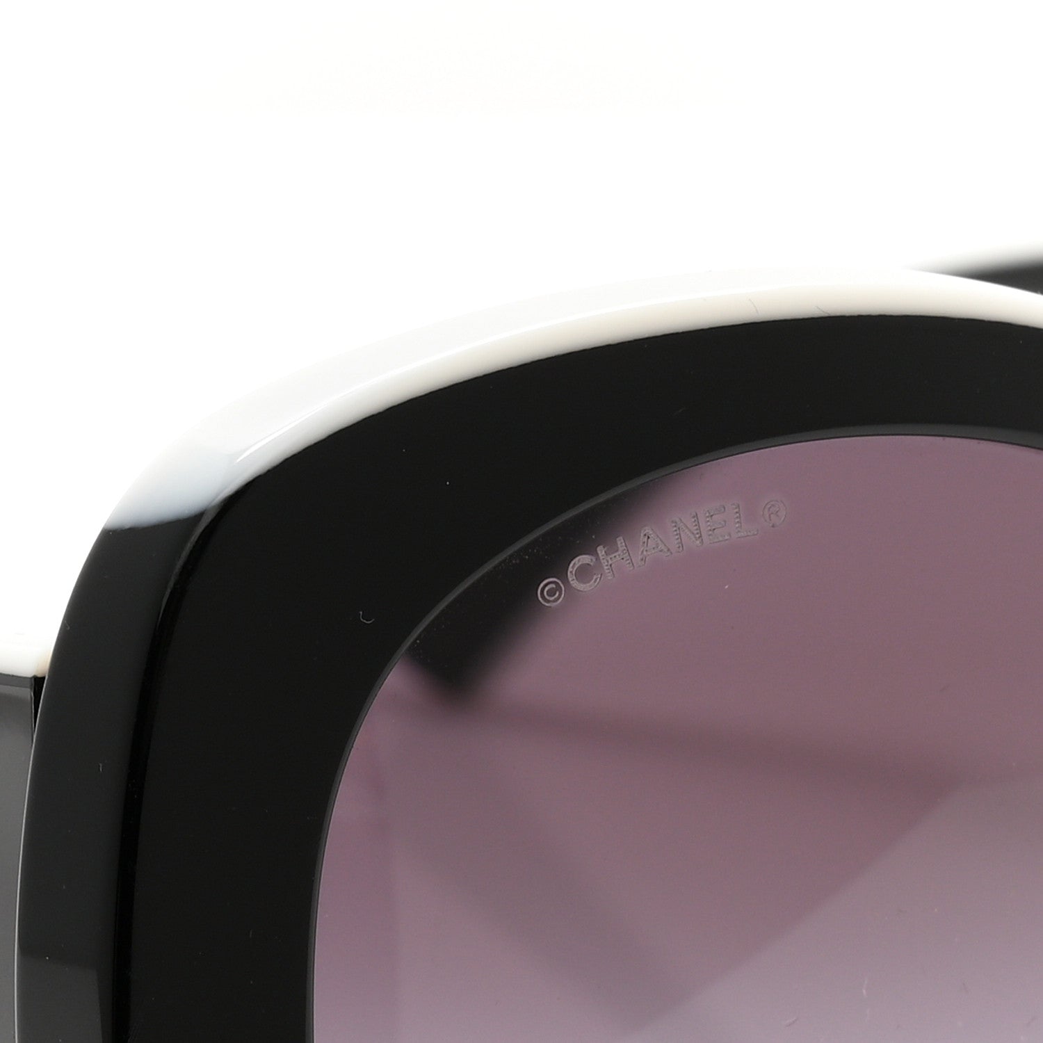 Chanel Acetate Sunglasses 71414A Black 7 of 8