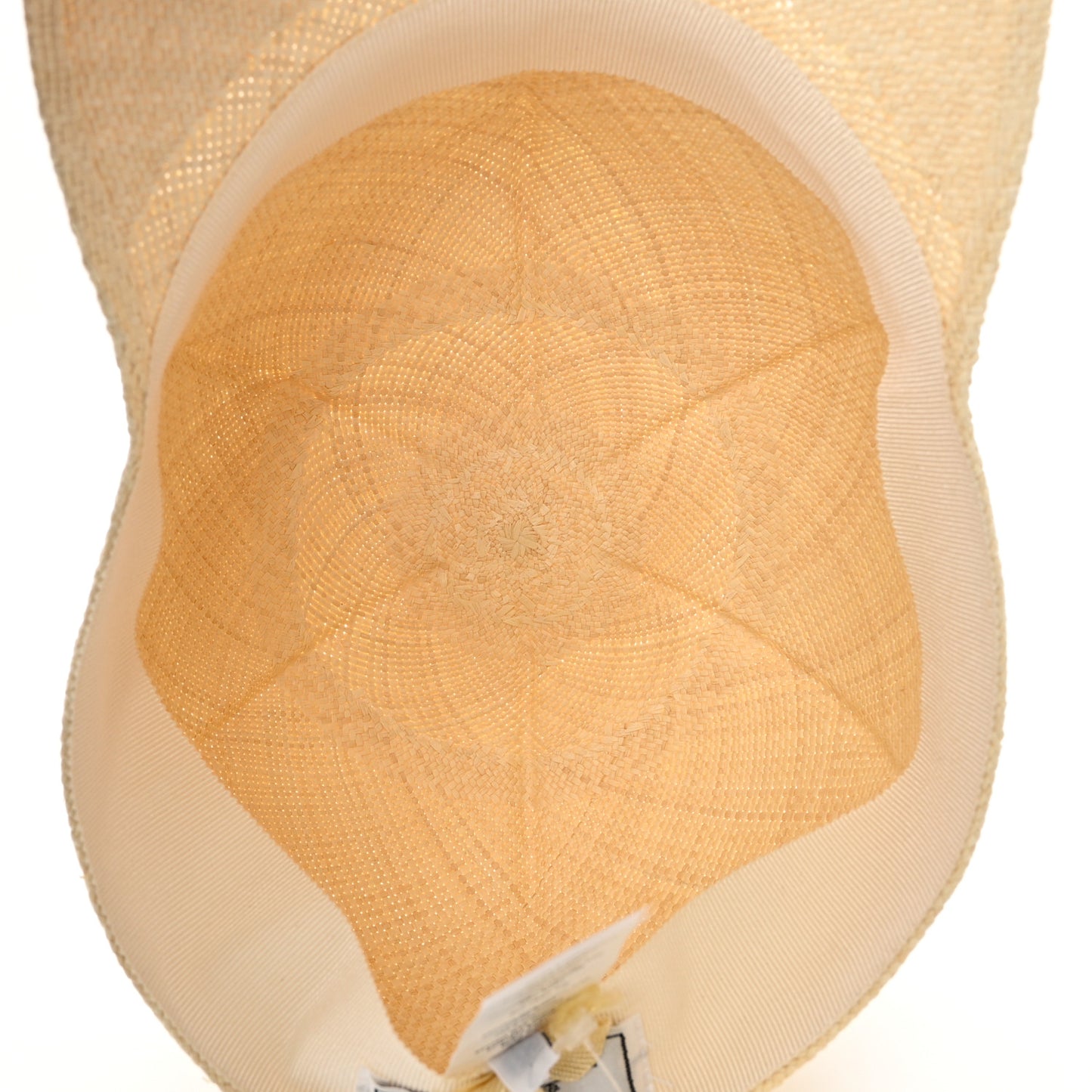 Panama Straw Mens Riley Cap 58 Naturel
