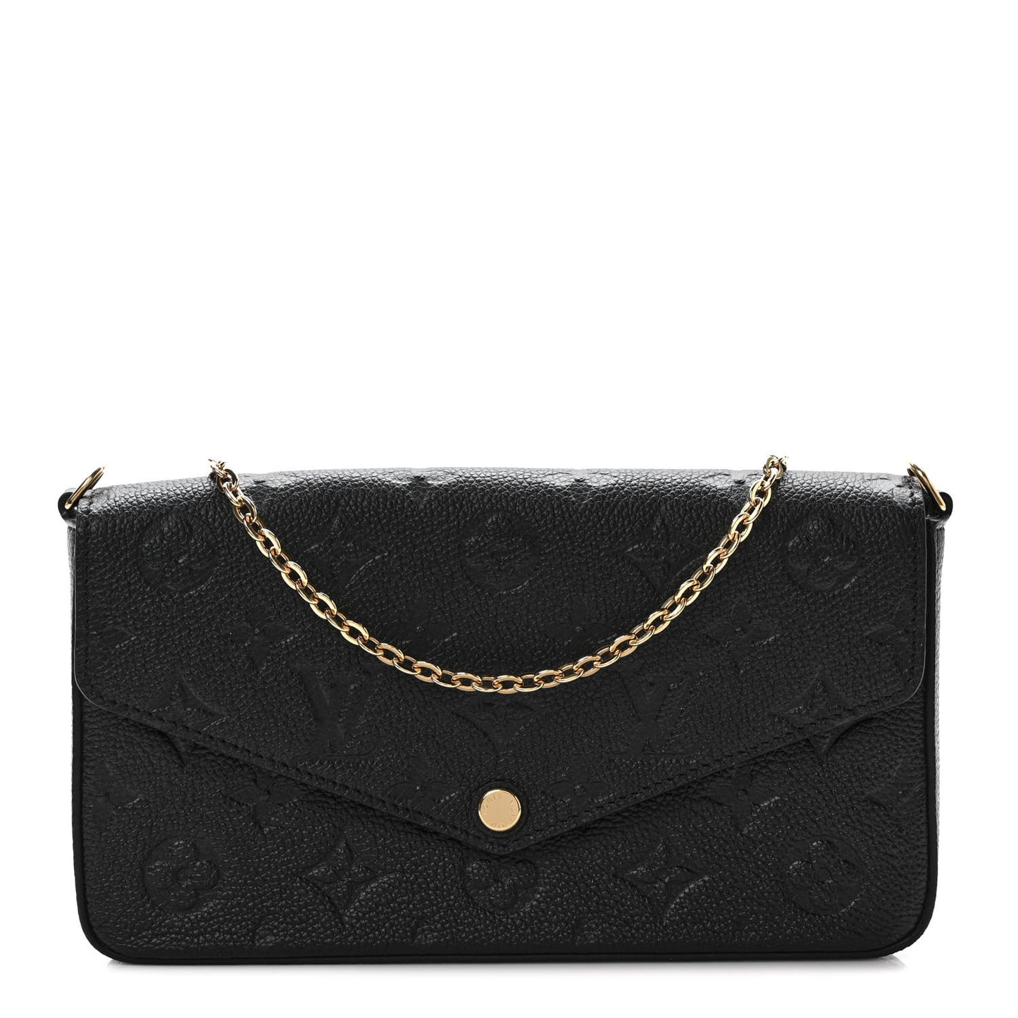 Empreinte Pochette Felicie Chain Wallet Black