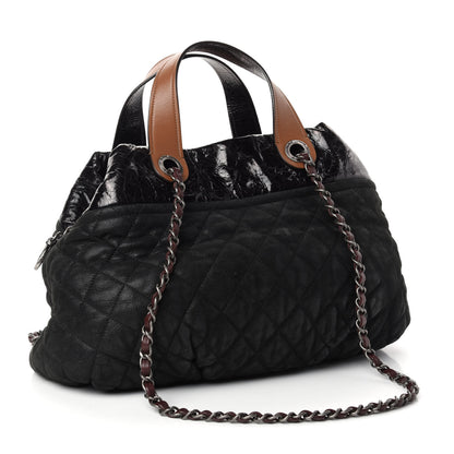 Chanel Iridescent Calfskin Small In The Mix Tote Black 3 of 10
