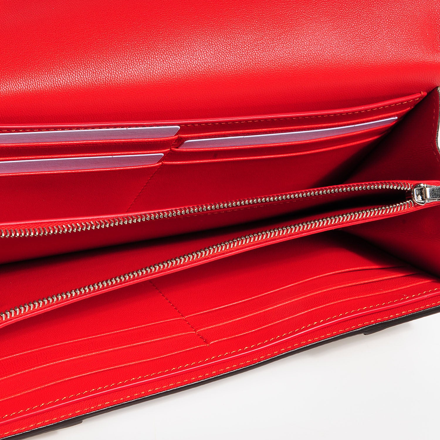 Celine Calfskin Large Multifunction Flap Wallet Dune 7 of 9
