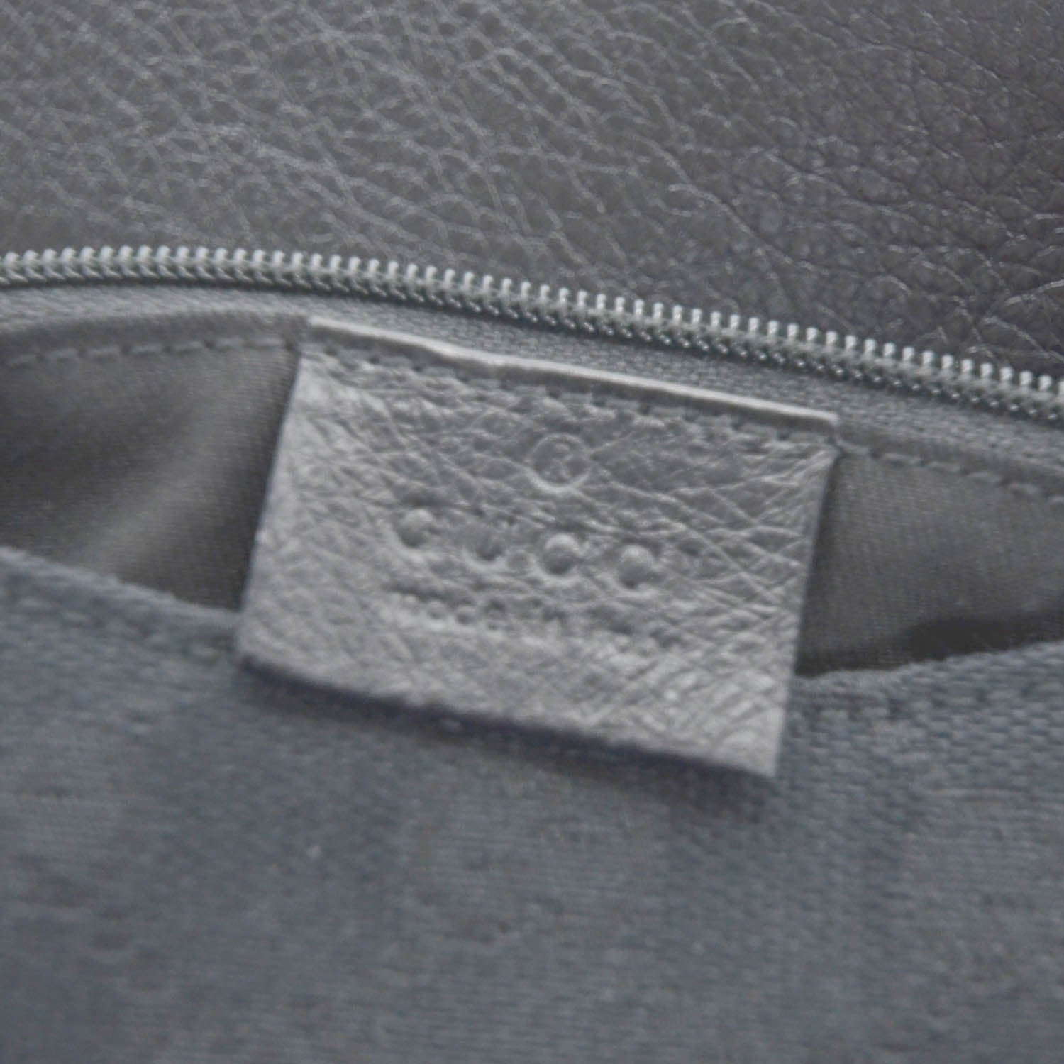 Gucci Monogram Ladies Web Large Hobo Black 9 of 12