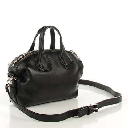 Givenchy Waxed Calfskin Micro Nightingale Black 3 of 7