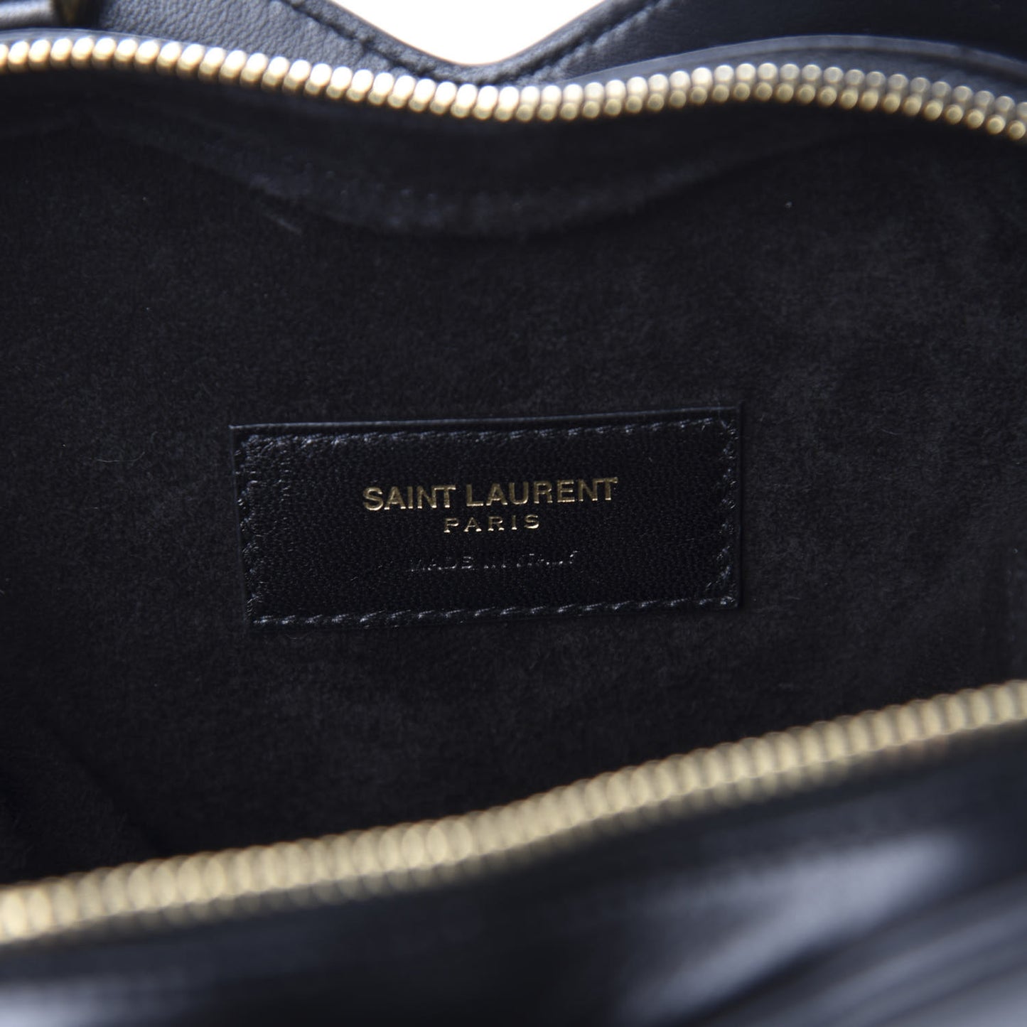 Lambskin Love Heart Clutch Black