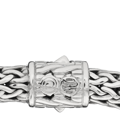 John Hardy Sterling Silver Diamond 7.5mm Classic Chain Bracelet 3 of 3