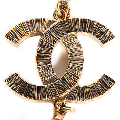 Chanel Irregular Pearl CC Short Necklace Gold 3 of 6