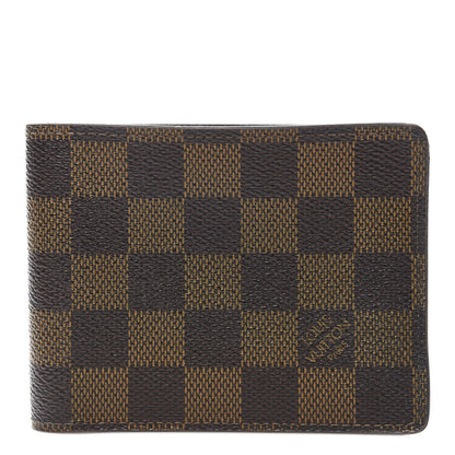 Louis Vuitton Damier Ebene Multiple Wallet 1 of 7