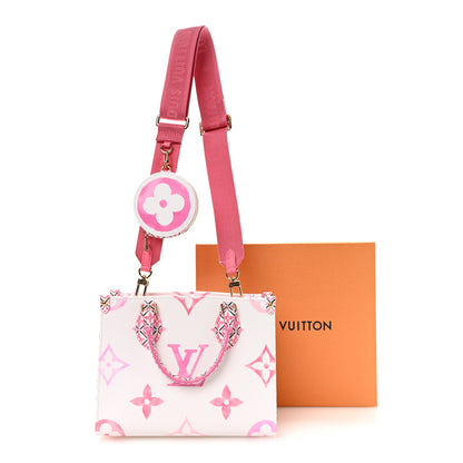 Louis Vuitton Monogram Giant By The Pool 2.0 Onthego PM Pink 10 of 10