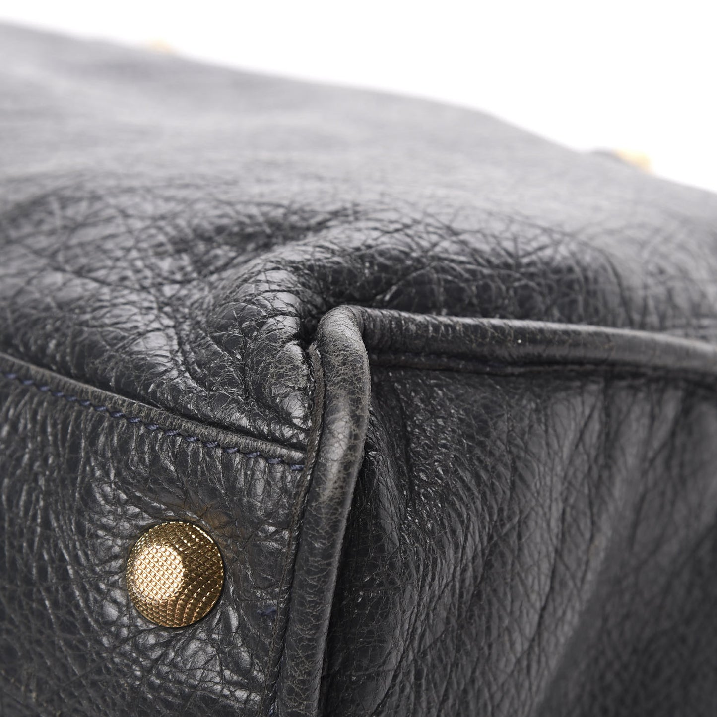 Agneau Giant 12 Gold Hardware Work Anthracite
