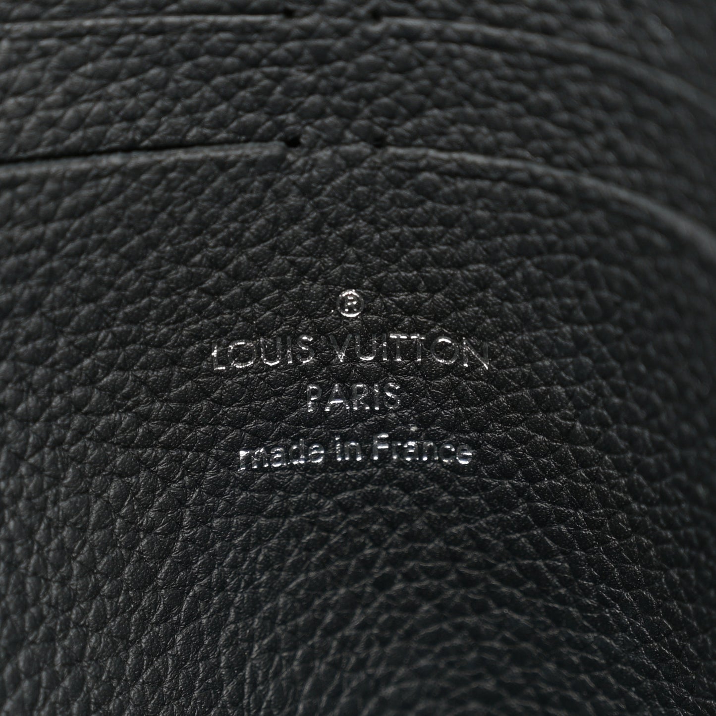 Soft Calfskin My Lockme Chain Pochette Black