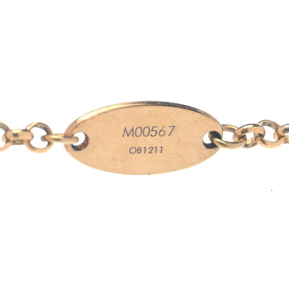 Louis Vuitton Locky Pendant Necklace Gold 4 of 7