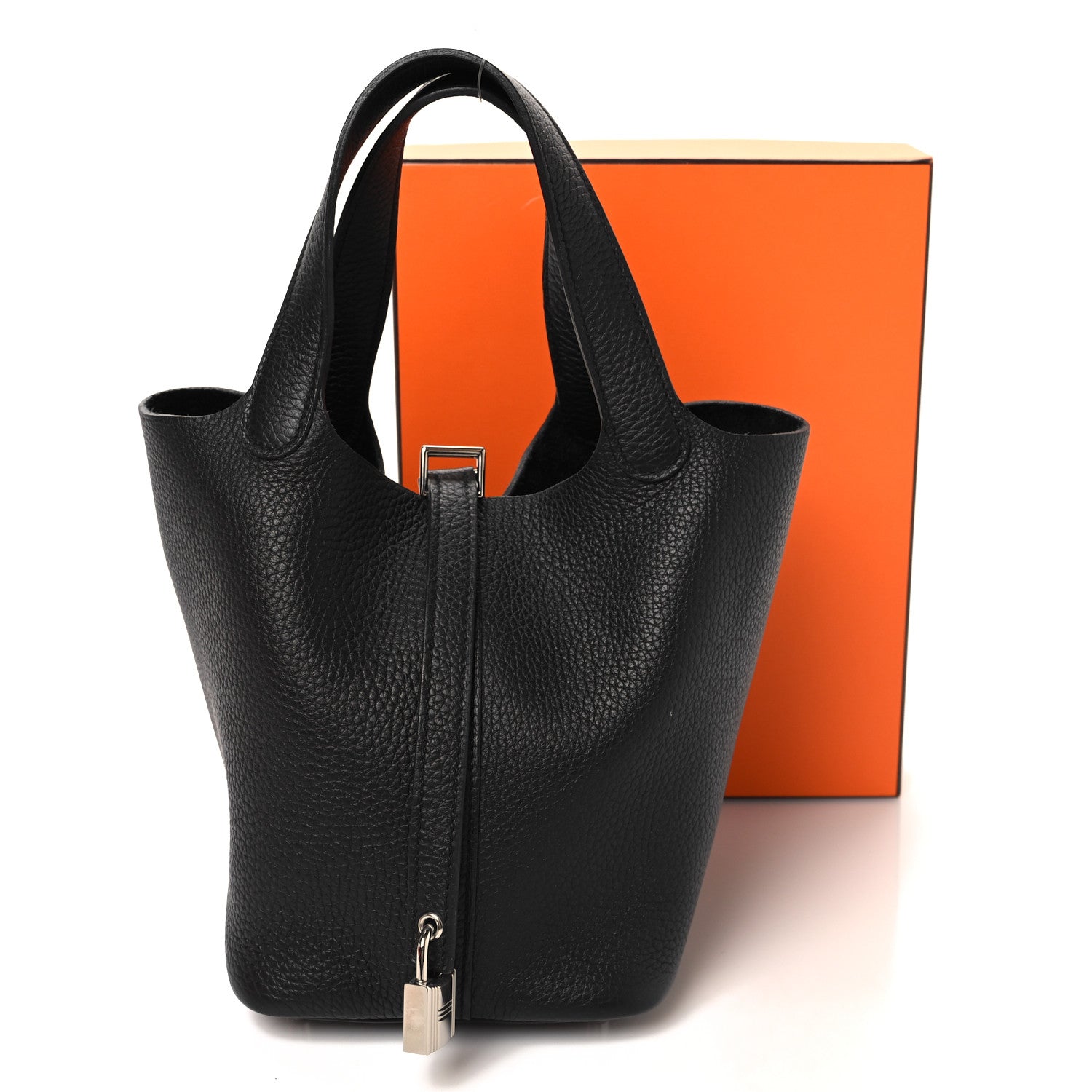 Hermes Taurillon Clemence Picotin Lock 18 PM Black 13 of 13