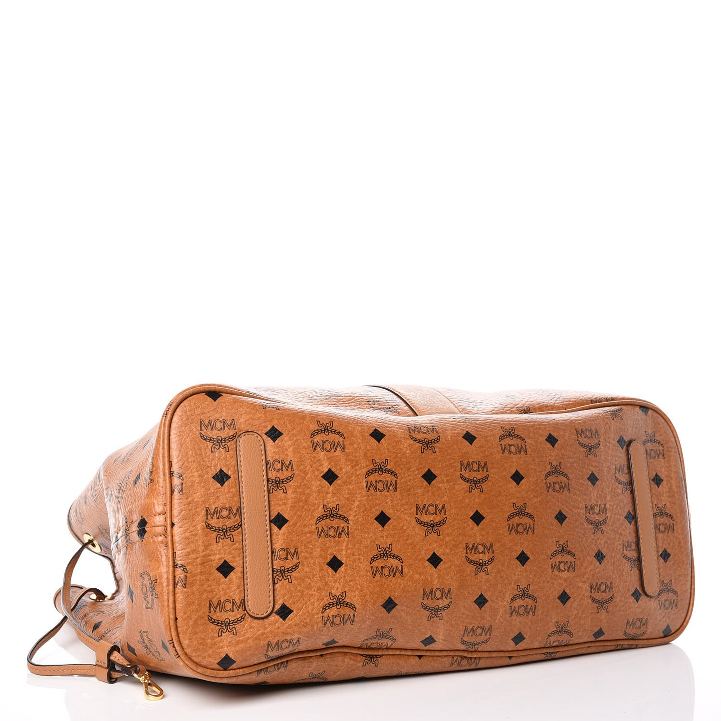 Visetos Large Liz Reversible Shopper Tote Cognac