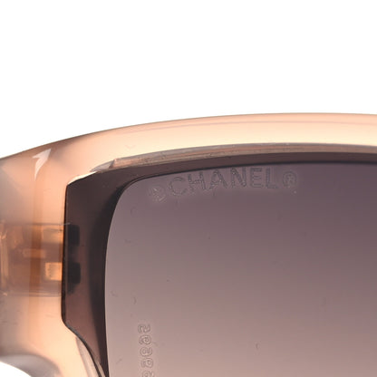 Chanel Acetate Butterfly CC Sunglasses 5386-A Light Pink 8 of 9