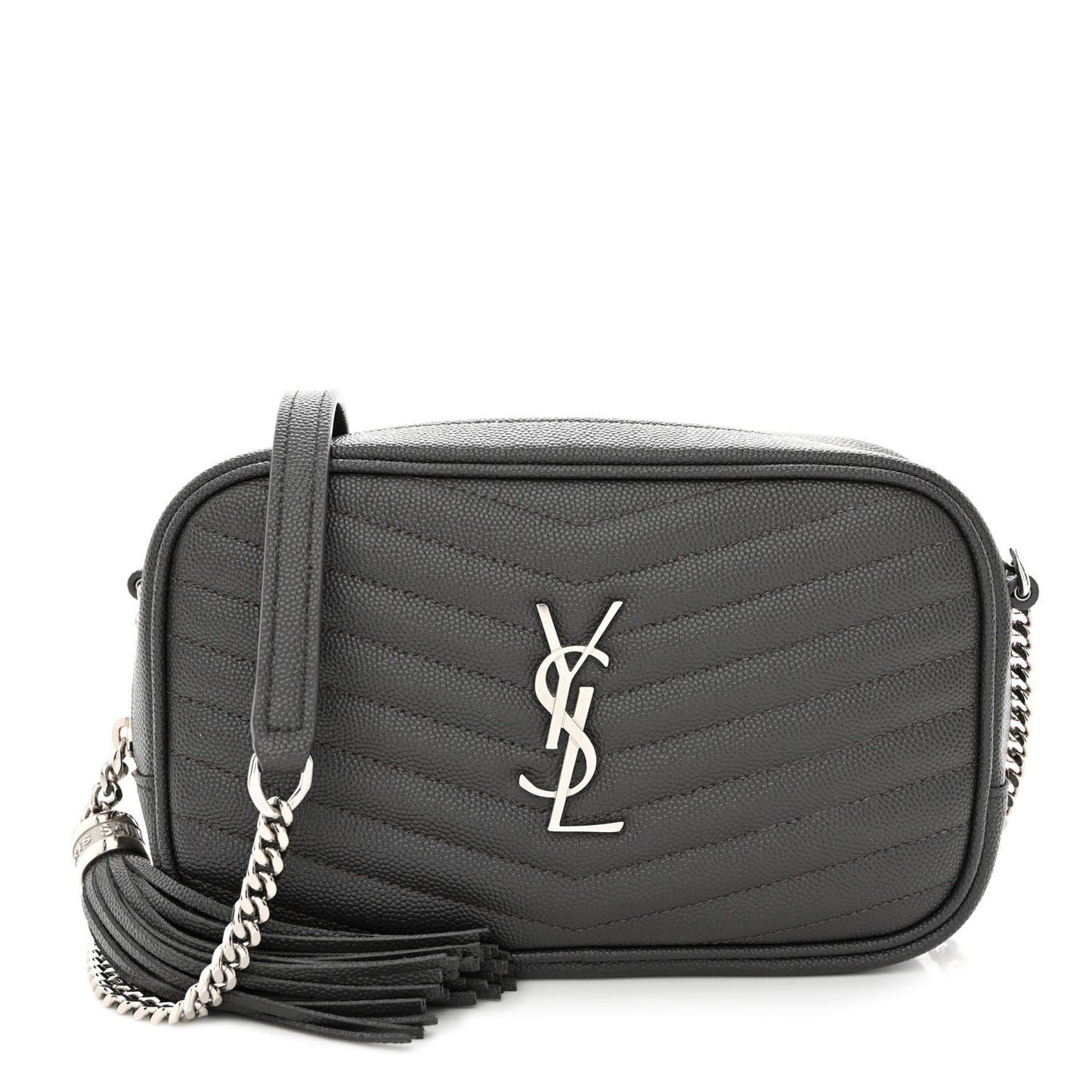 Grain De Poudre Matelasse Monogram Mini Lou Camera Bag Storm
