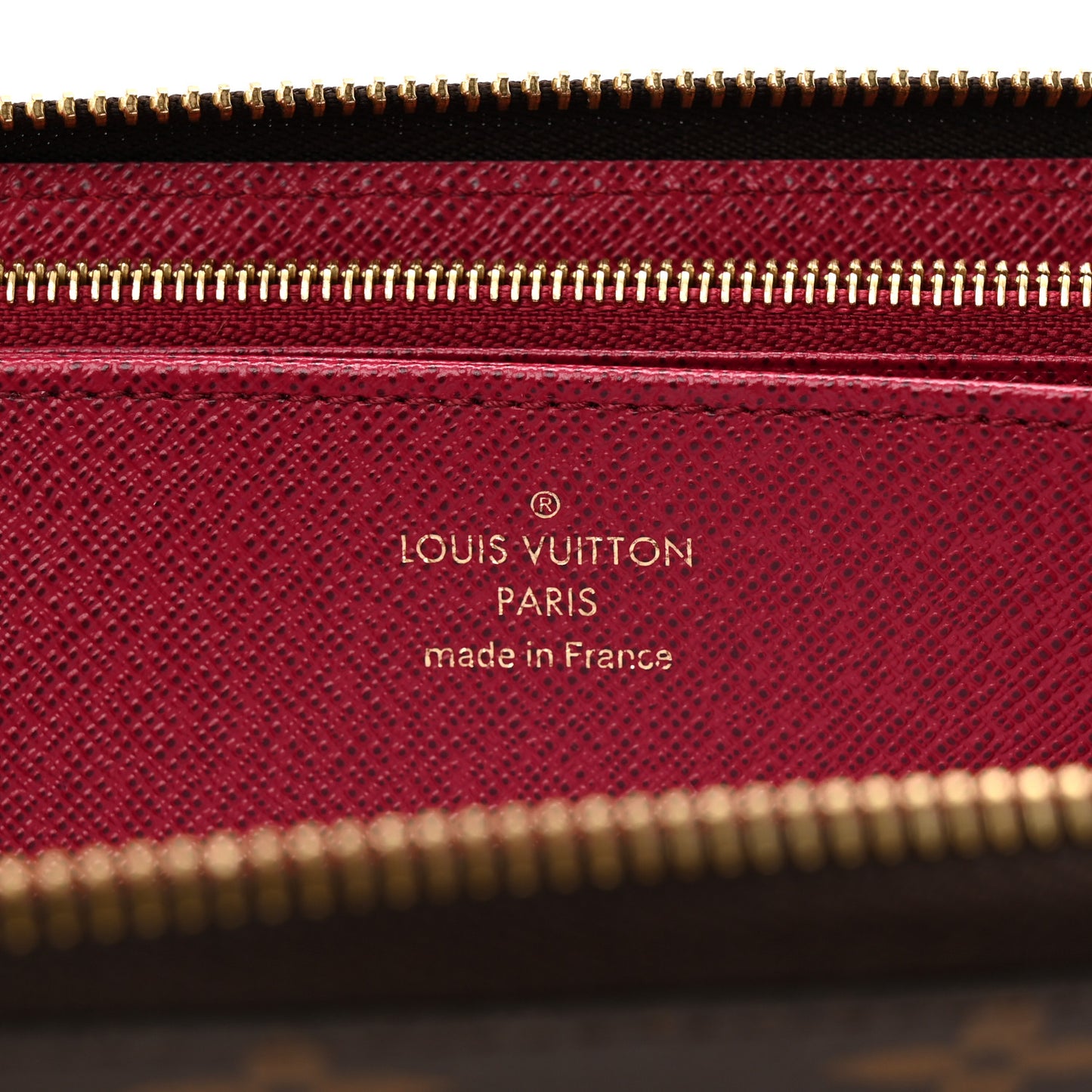 Monogram Zippy Wallet Fuchsia