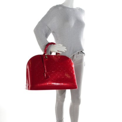 Louis Vuitton Vernis Alma GM XL Pomme D'Amour 2 of 7
