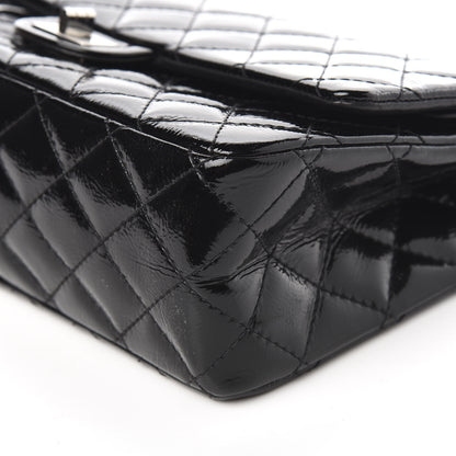 Chanel Distressed Patent Quilted 2.55 Reissue 226 Flap Black 9 of 10