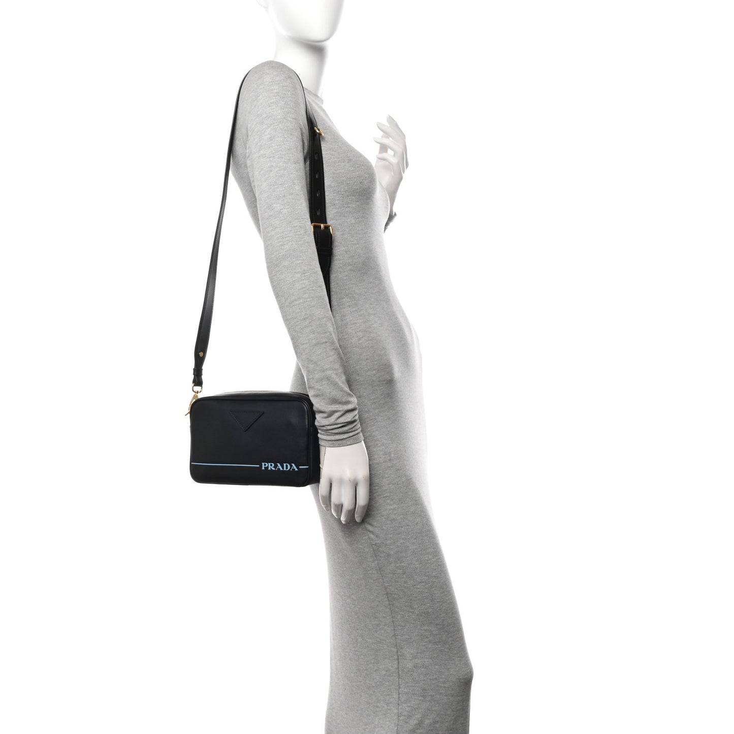 City Calf Mirage Camera Bag Black