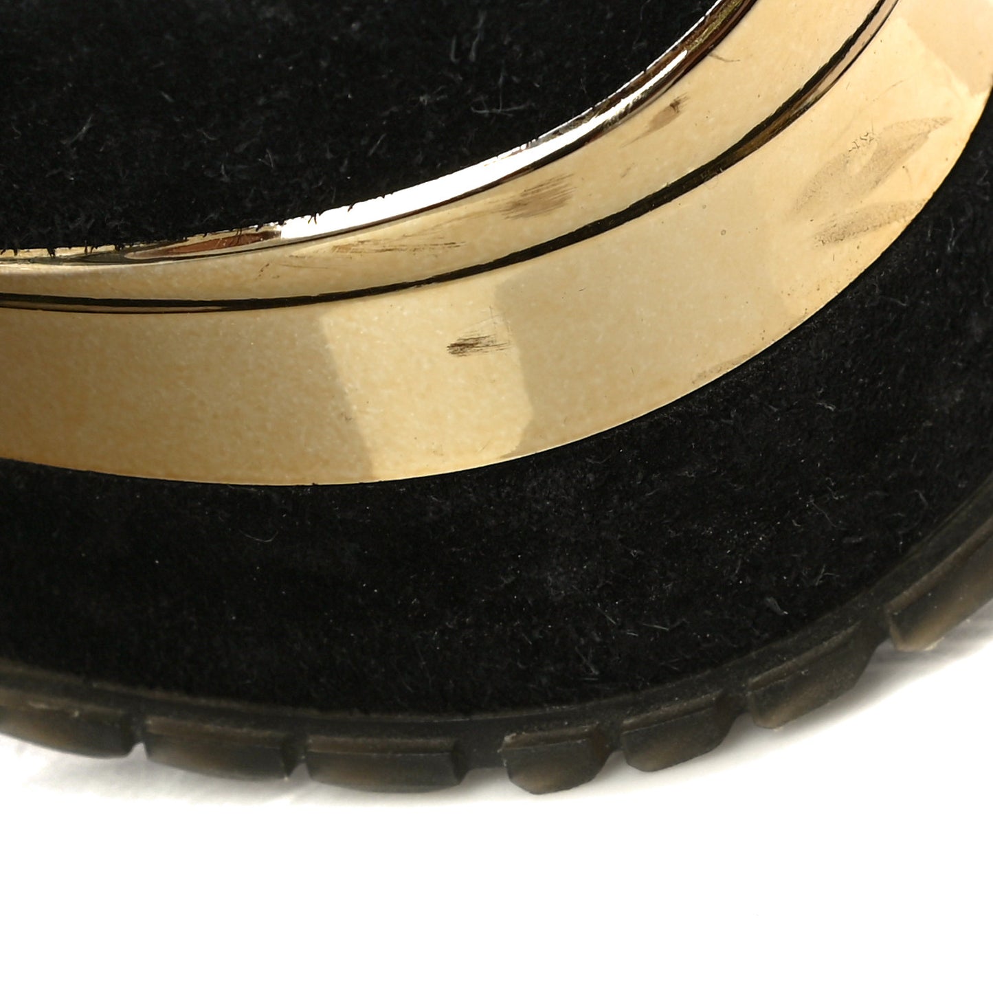 Suede Monogram Run Away Sneakers 37.5 Black