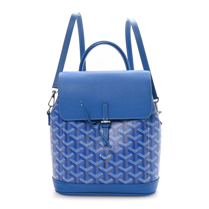 Goyard Goyardine Calfskin Mini Alpin Backpack Sky Blue 1 of 9