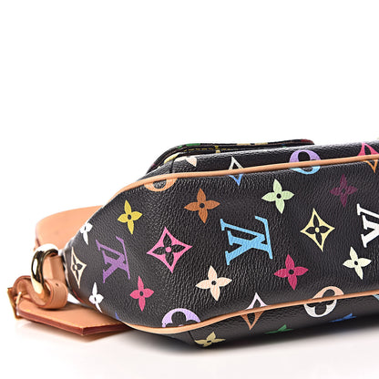 Louis Vuitton Monogram Multicolor Lodge PM Black 5 of 9