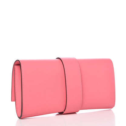 Hermes Swift Medor 23 Clutch Rose Azalee 3 of 8