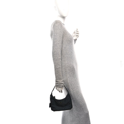 Prada Tessuto Nylon Mini Re-Edition 2000 Bag Black 2 of 11