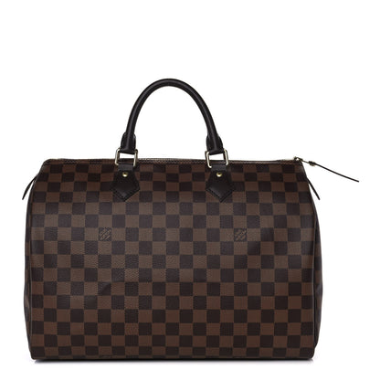 Louis Vuitton Damier Ebene Speedy 35 1 of 11