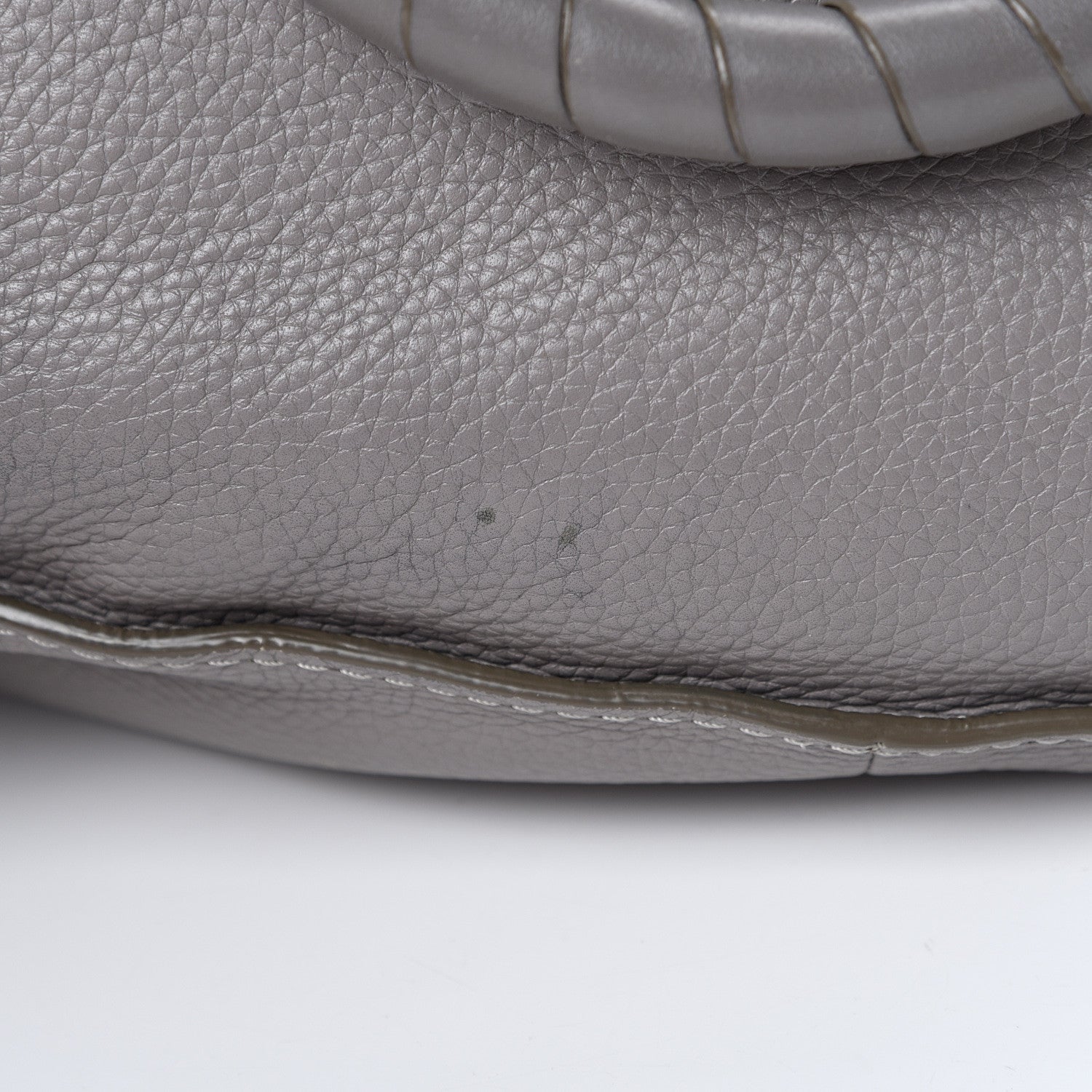Chloe Calfskin Large Marcie Satchel Cashmere Grey 13 of 16