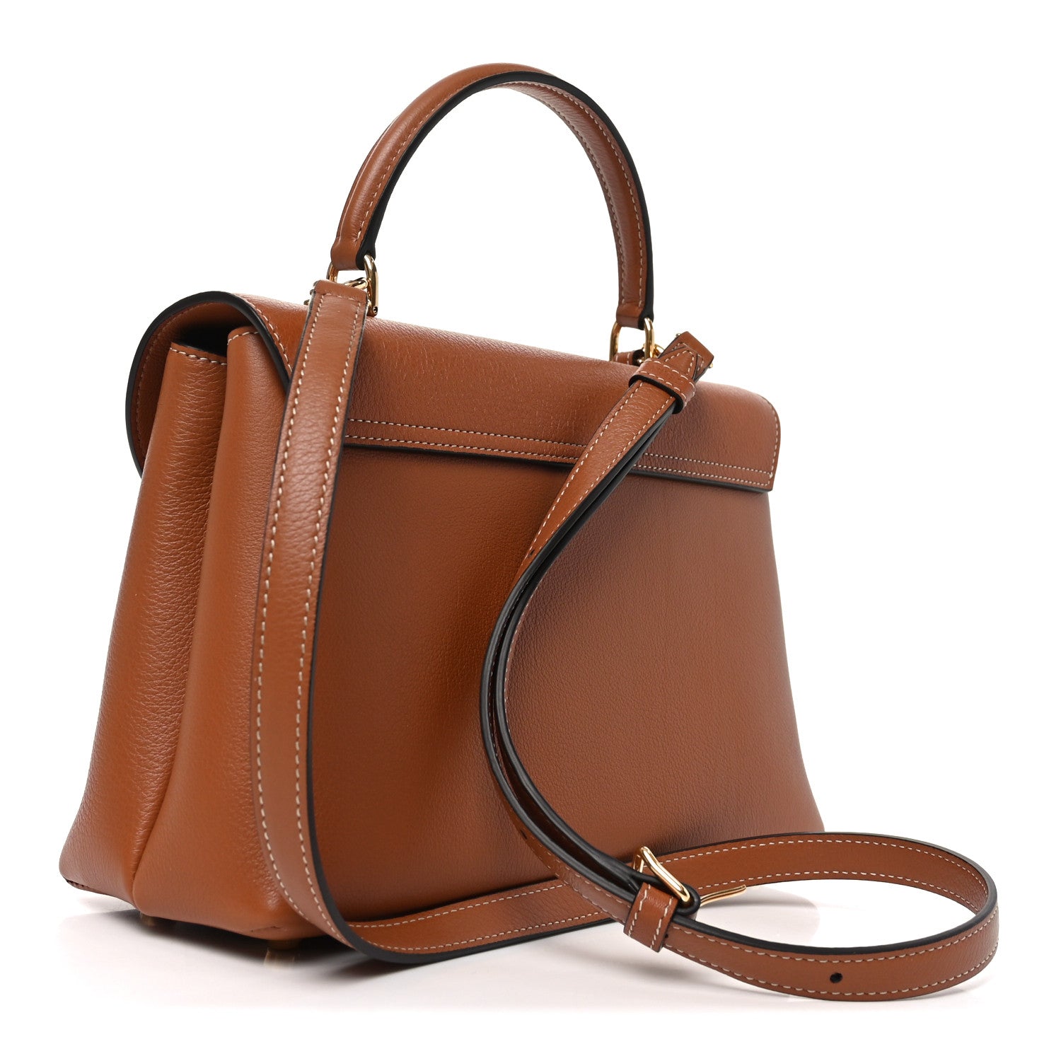 Celine Supple Grained Calfskin Medium Nino Tan 3 of 10