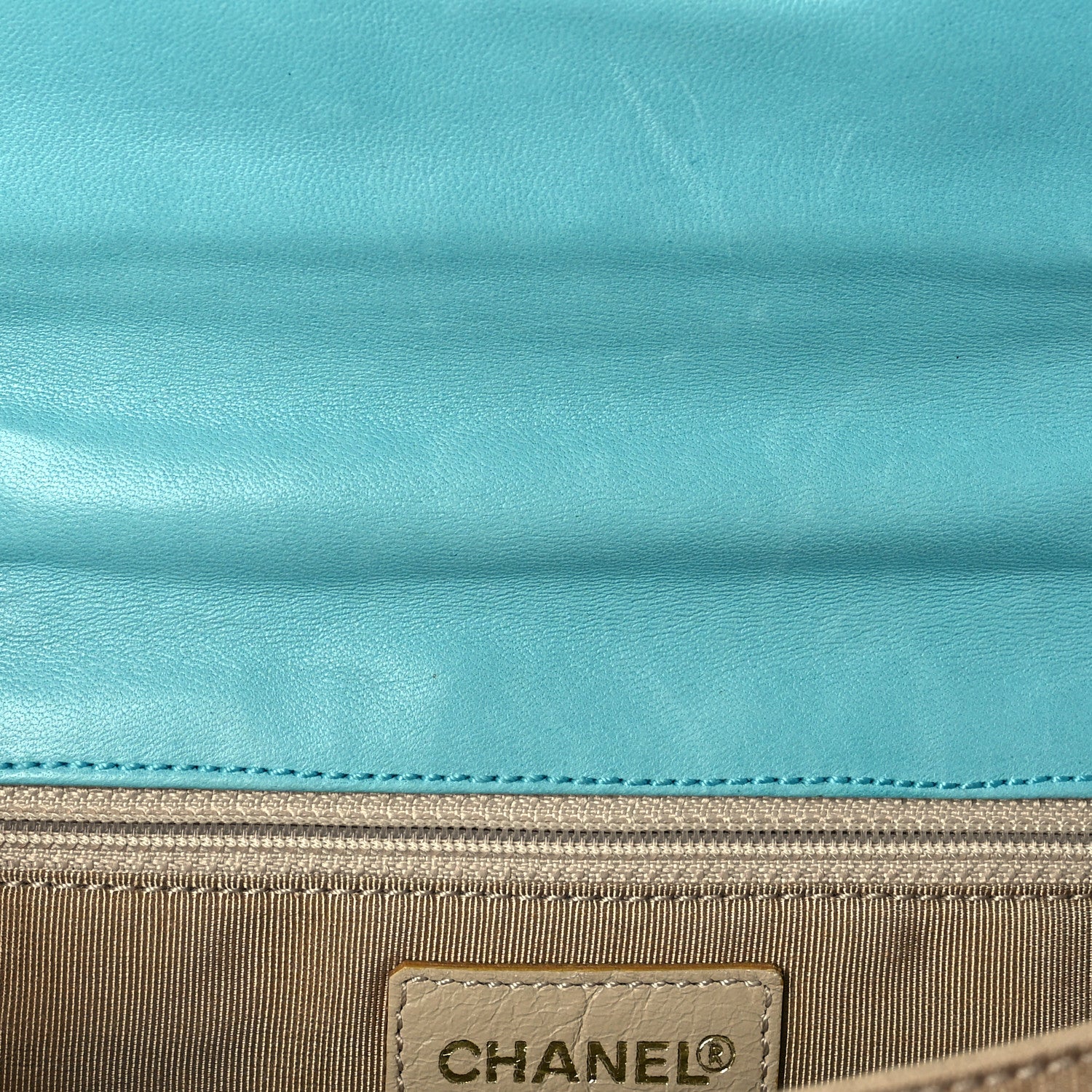 Chanel Patent Striped Mademoiselle Flap Multicolor 10 of 11