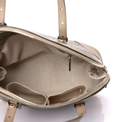 Gucci GG Supreme Monogram Small Nice Top Handle Dome Bag Beige 4 of 14