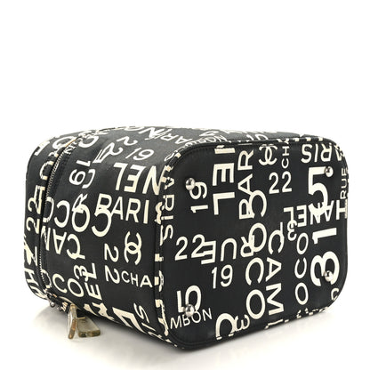 Chanel Canvas 31 Rue Cambon Vanity Cosmetic Case Black 4 of 11
