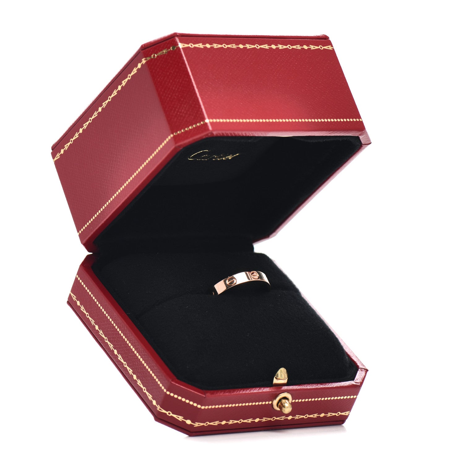 Cartier 18K Pink Gold 3.5mm LOVE Wedding Band Ring 59 8.75 5 of 5