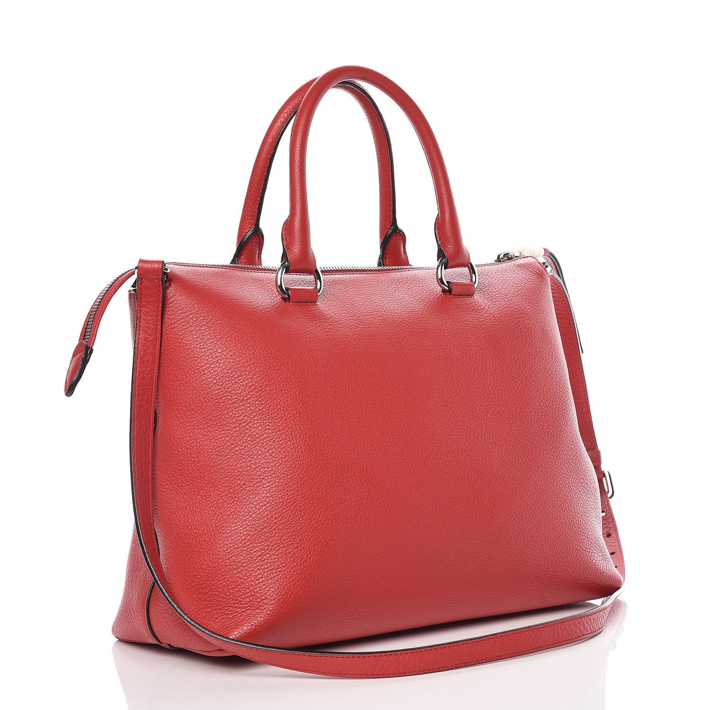 Vitello Phenix Tote Rosso