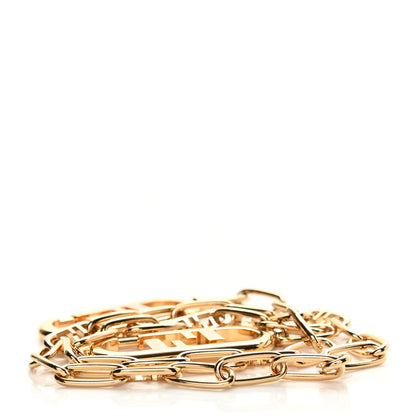 Fendi Metal O'Lock Strap You Gold 2 of 5