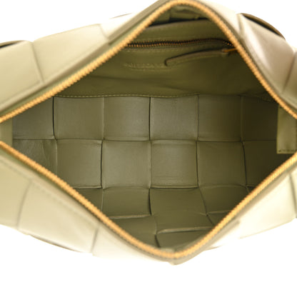 Bottega Veneta Lambskin Maxi Intrecciato Brick Cassette Bag Beige 5 of 10