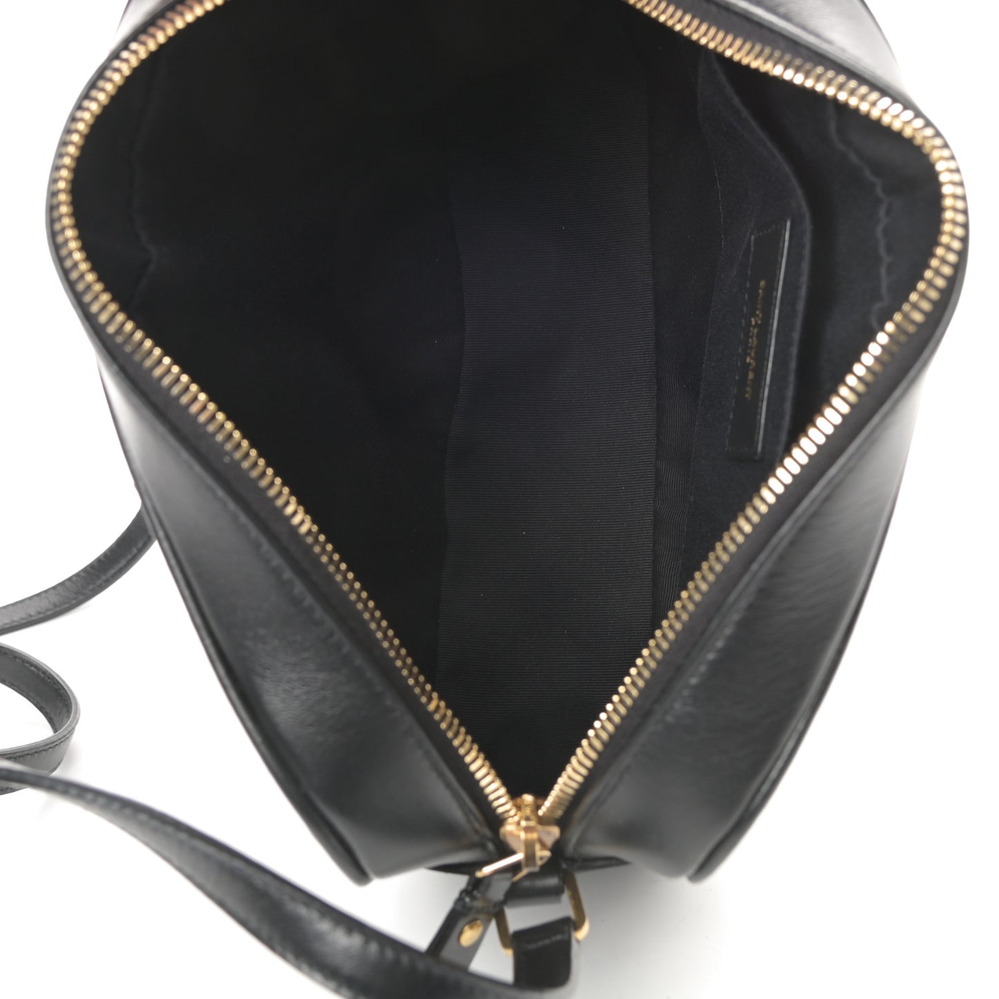Calfskin Matelasse Monogram Lou Camera Bag Black