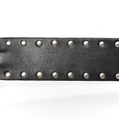 Valentino Garavani Lambskin Rockstud Spike Shoulder Strap Black 4 of 5