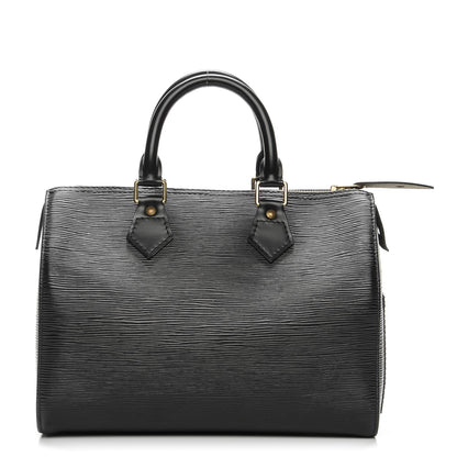 Louis Vuitton Epi Speedy 25 Black 1 of 7
