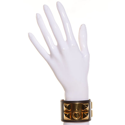 Hermes Chamonix Collier De Chien CDC Bracelet Chocolate Small 2 of 7