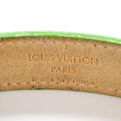 Louis Vuitton Vernis Fluo Wish Bracelet Green 4 of 6