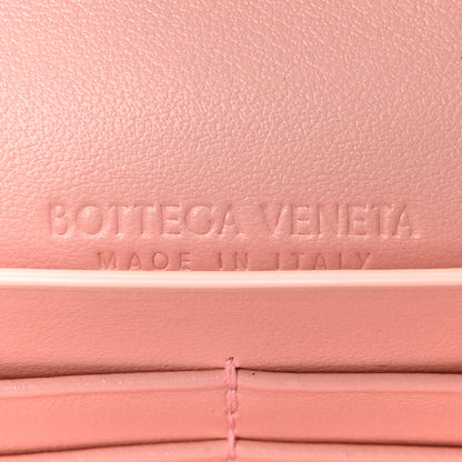 Bottega Veneta Nappa Intrecciato Long Andiamo Top Handle Clutch Rose 6 of 9