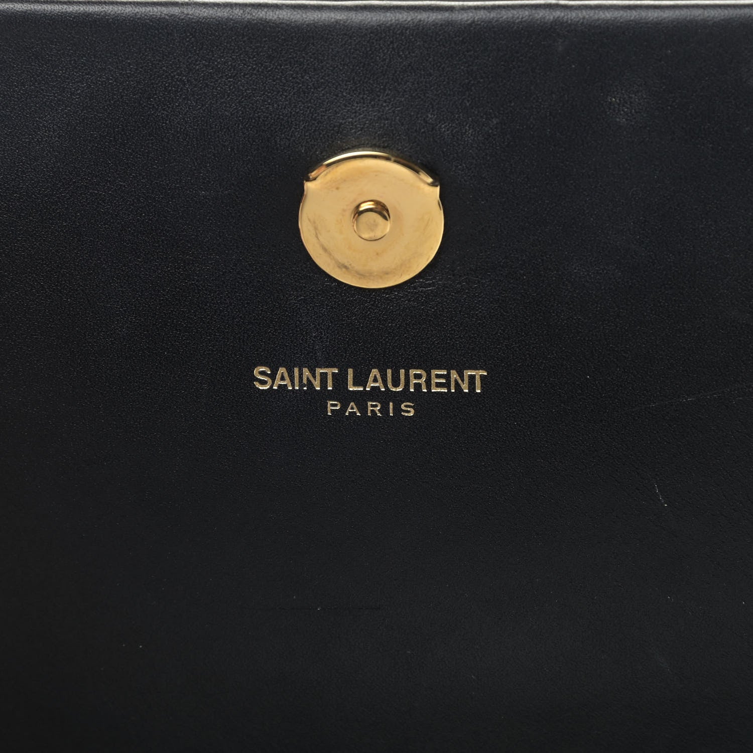 Saint Laurent Smooth Calfskin Medium Classic Monogram Kate Tassel Satchel Black 6 of 9