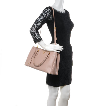 Prada Saffiano Lux Medium Tote Cammeo 2 of 9