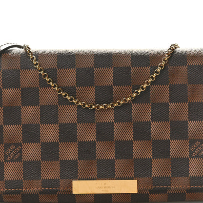 Louis Vuitton Damier Ebene Favorite MM 8 of 10
